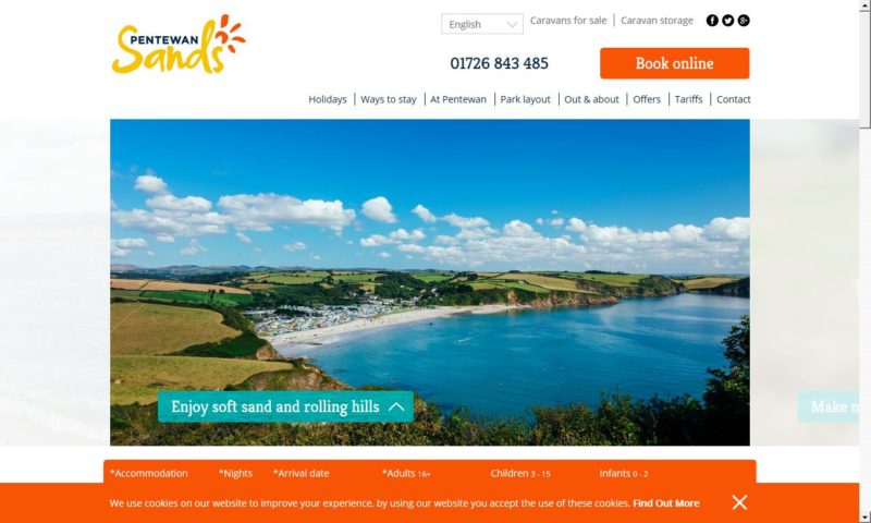 Pentewan Sands Holiday Park