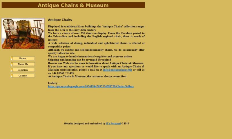 Antique Chairs and Museum