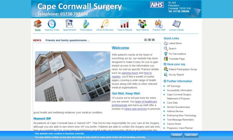 Cape Cornwall Surgery