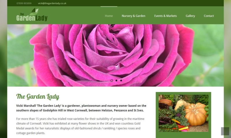 Godolphin Hill Nursery: The Garden Lady