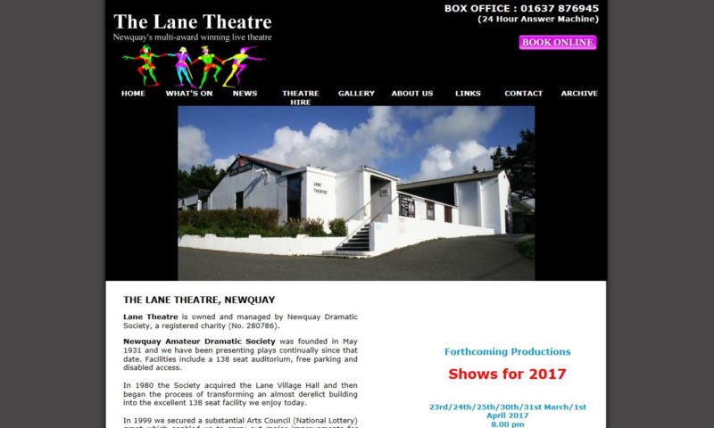 Lane Theatre Newquay