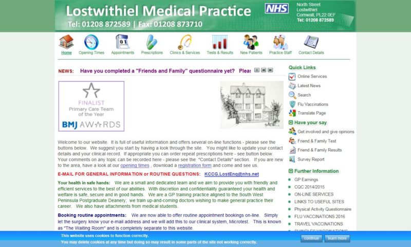 Lostwithiel Medical Practice