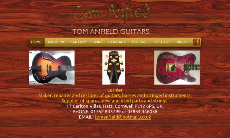 Tom Anfield Guitars